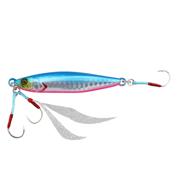 JACKALL FLAG TRAP 120g G050 BLUE PINK/BORDER HL saltwater fishing lure
