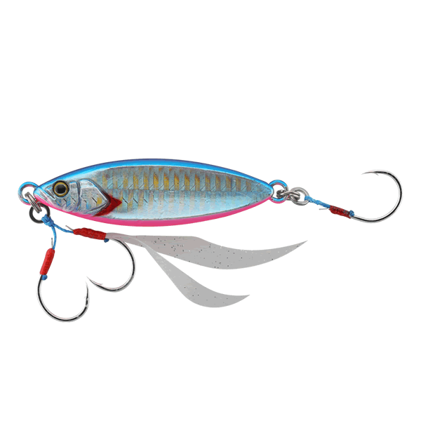 JACKALL FLAG TRAP LEAF 80g BLUE PINK/BORDER HL