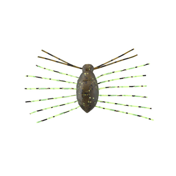 JACKALL NEED BUG 28.5mm (2 pcs/pack) GREEN PUMPKIN / CHART FLAKE