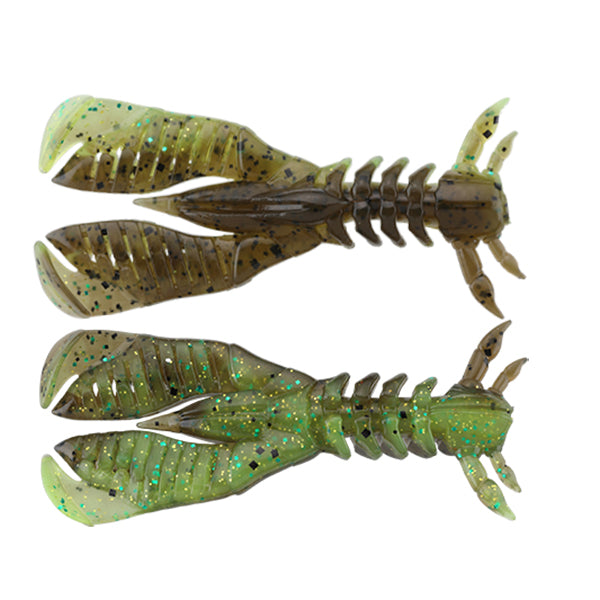 JACKALL BLEEKER SLIT CLAW 2.2" (8 pcs/pack) GURIPAN / CHART saltwater fishing lure