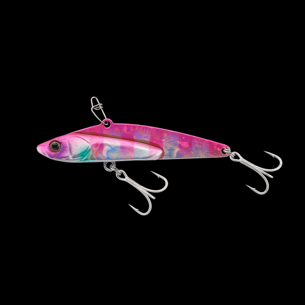 JACKALL BIGBACKER FIT VIB 60 60mm : 11g PINK BACK STRIPE saltwater fishing lure