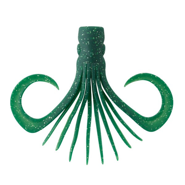JACKALL BINBINSWITCH MASK M M (2pcs / pack) F-0332 GREEN SILVER FLAKES