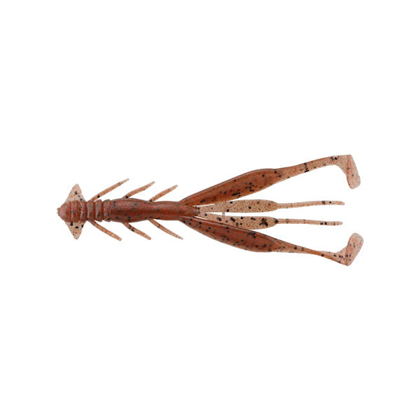 JACKALL JIMMY SHRIMP 3.8" (7 pcs/pack) EBIMISO RED FLAKE