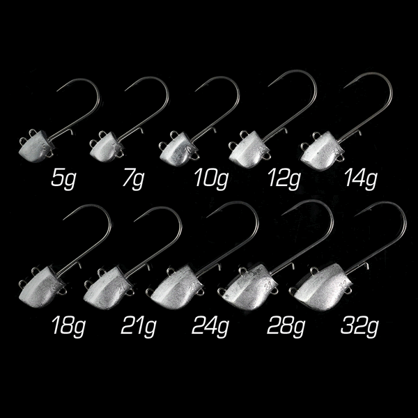 JACKALL SABULL SENSY JIGHEAD 7g (4 pcs/pack)