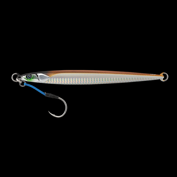 JACKALL BAMBLUZ JIG SEMILONG 180g G-0645 IKANAGO SHOULDER GLOW saltwater fishing lure