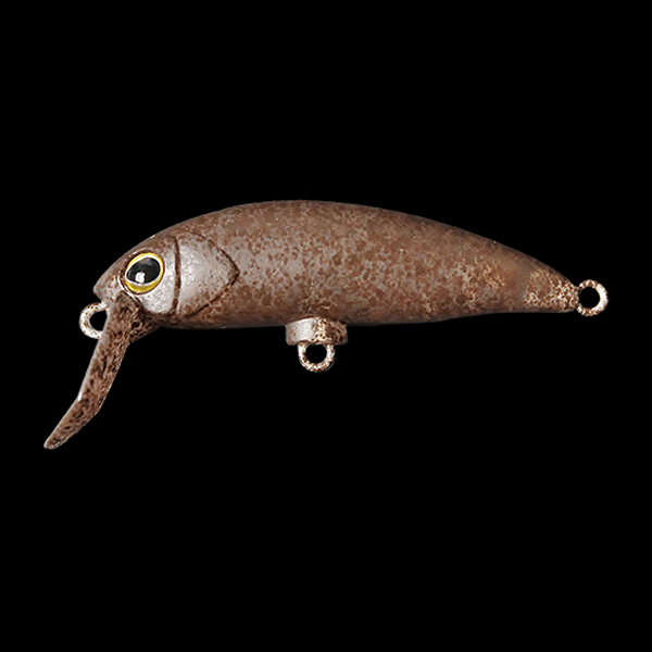 TIMON BURIBURI MINNOW HF Rattle 40mm : 2.1g Floating TACKY BROWN freshwater fishing lure