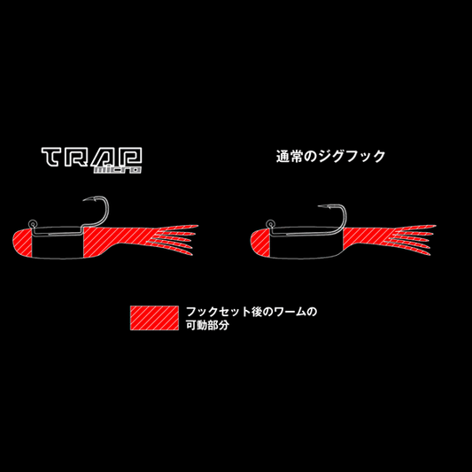 JACKALL TRAP MICRO #6 (7 pcs/pack) fishing terminal tackle — photo 2
