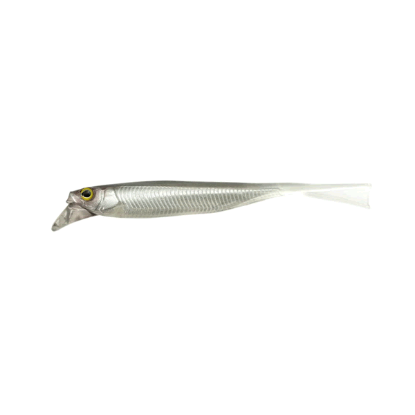 JACKALL DRIFTFRY ELASTOMER 4.0" Floating (5 pcs/pack) HIGH FLASHING SHAD