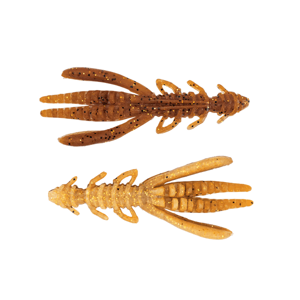 JACKALL JUGGHOG 3.0" (7 pcs/pack) ORANGE GOLD/GLOW BELLY saltwater fishing lure