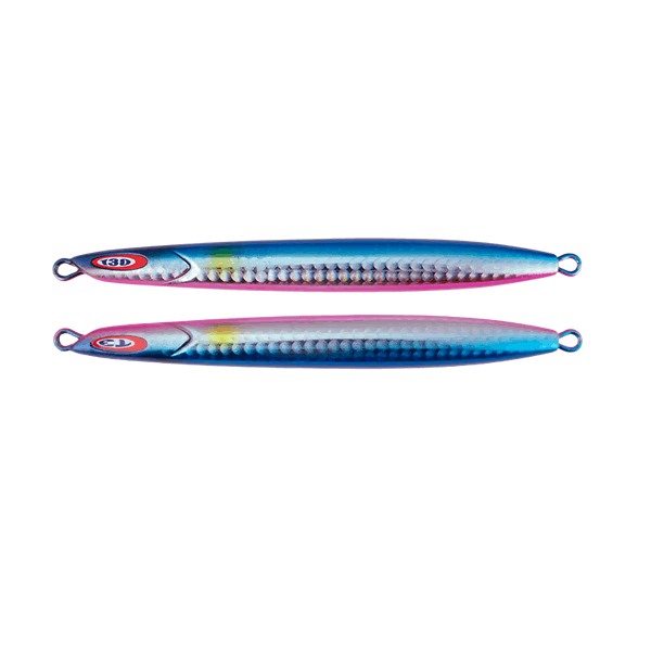 JACKALL ANCHOVYMETAL TYPE-II 200g Sinking BLUE PINK/LENS HOLO saltwater fishing lure