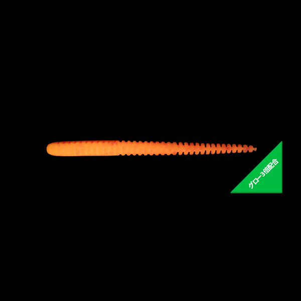 JACKALL MELLOW RING 2.5" (8 pcs/pack) VC ONI GLOW PINK saltwater fishing lure — photo 2