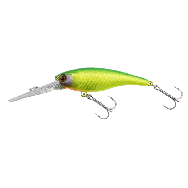 JACKALL SOUL SHAD 58SP 58mm : 5.5g Suspend LIME BACK CHART freshwater fishing lure