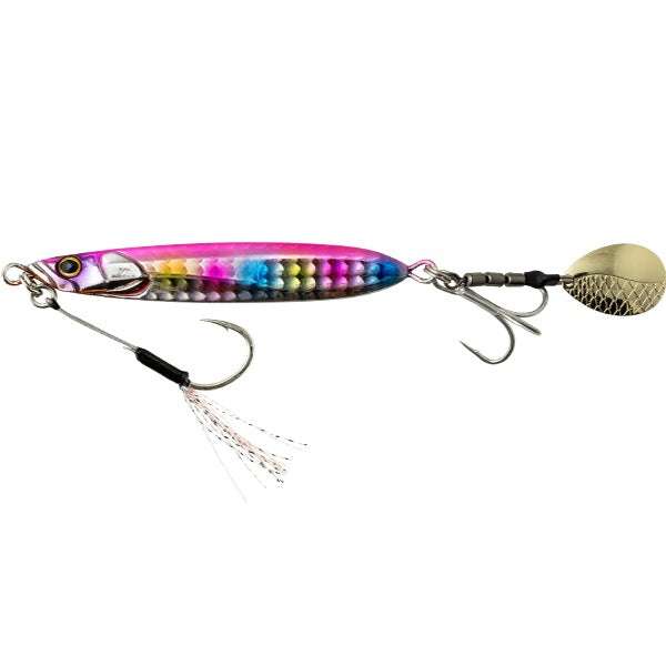 JACKALL BIGBACKER E-BLADE 15g PINK BACK CANDY