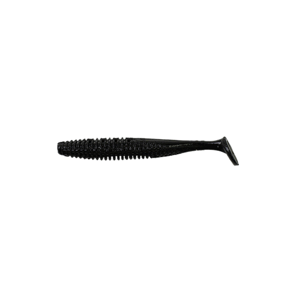 JACKALL SPIKIX 2.5" (10 pcs/pack) SOLID BLACK