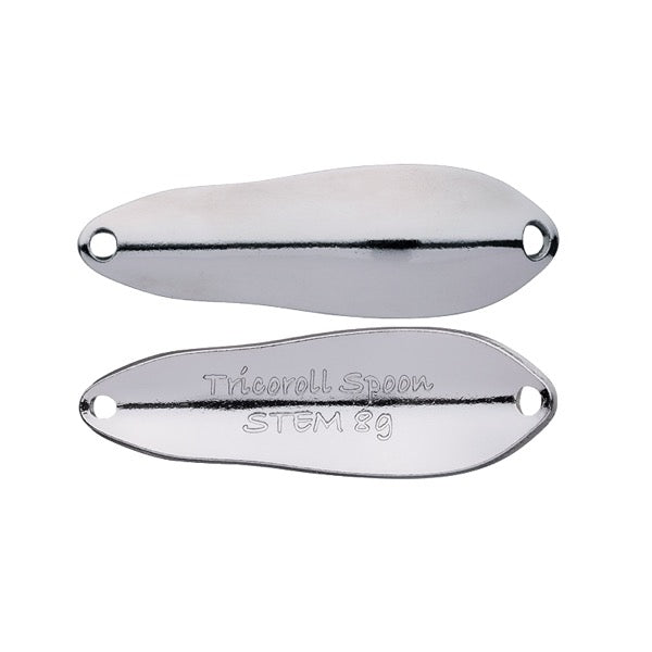 TIMON TRICOROLL SPOON STEM 6g Length: 50 mm / Weight: 6 g Sinking Silver