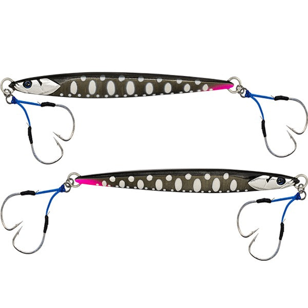 JACKALL BAMBLUZ JIG SEMILONG 120g SAKURAMASU Special G-0901 OBORO BLACK GLOW