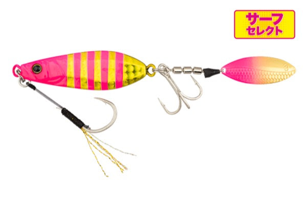 JACKALL BIGBACKER E-BLADE W 60g Sinking SURF SELECT CHO HIRAME STRIPE