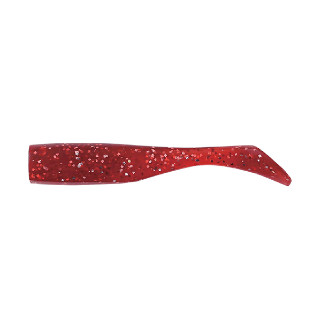 DUO BEACH WALKER HAUL SHAD 4" (5 pcs/pack) S007 CLEAR RED S saltwater fishing lure