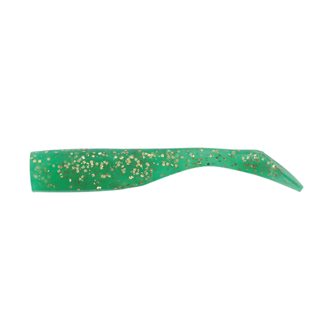 DUO BEACH WALKER HAUL SHAD 4" (5 pcs/pack) S008 LIME GREEN G saltwater fishing lure