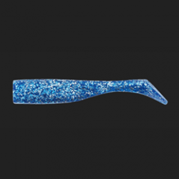 DUO BEACH WALKER HAUL SHAD 4" (5 pcs/pack) S011 CLEAR BLUE S saltwater fishing lure