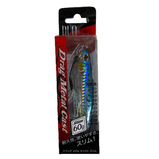 DUO DRAG METAL CAST SLIM 60g 84mm : 60g PHA0011 MAIWASHI saltwater fishing lure — photo 2
