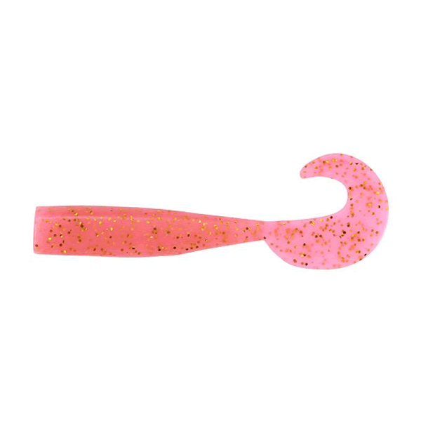 DUO BEACH WALKER HAUL GRUB 4" (5 pcs/pack) S006 BUBBLEGUM PINK G saltwater fishing lure