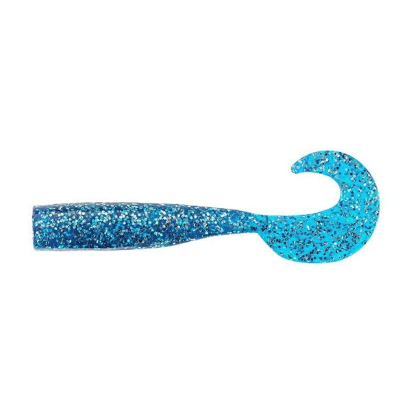 DUO BEACH WALKER HAUL GRUB 4" (5 pcs/pack) S011 CLEAR BLUE S saltwater fishing lure