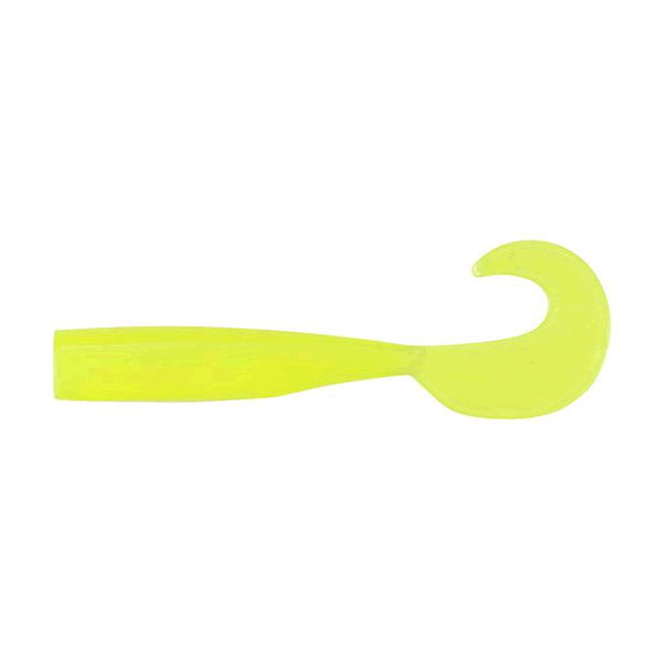 DUO BEACH WALKER HAUL GRUB 4" (5 pcs/pack) S016 CHART GLOW saltwater fishing lure