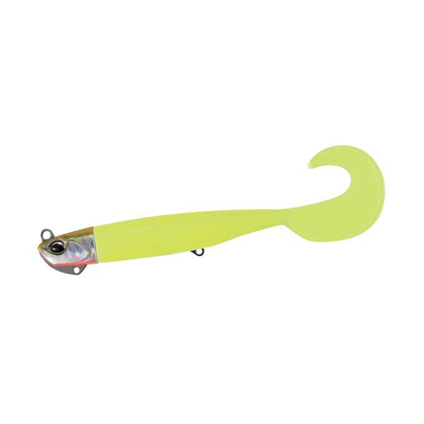 DUO BEACH WALKER HAUL GRUB SET 4" 21g AHA0211 KOGANEAJI / CHART GLOW saltwater fishing lure
