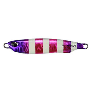 DUO DRAG METAL CAST SLIM TACHIUO LIMITED 40g 74mm : 40g PPA0431 PINK MURASAKI ZEBRA GLOW saltwater fishing lure