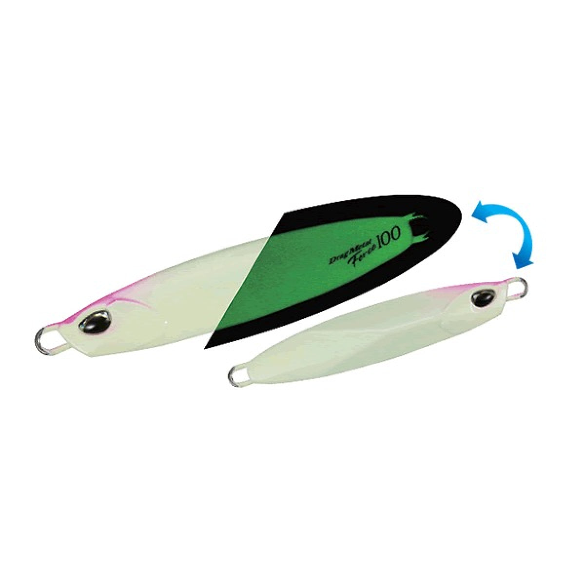 DUO DRAG METAL FORCE 150g 97mm : 150g PPA0523 PINK HEAD GLOW