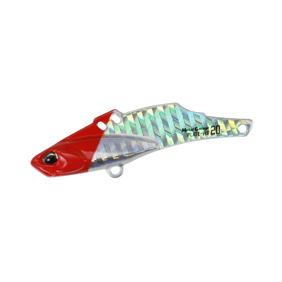 DUO METAL GARAGE PLATE-VIB 26g 72mm : 26g PHA0001 RED HEAD HOLO