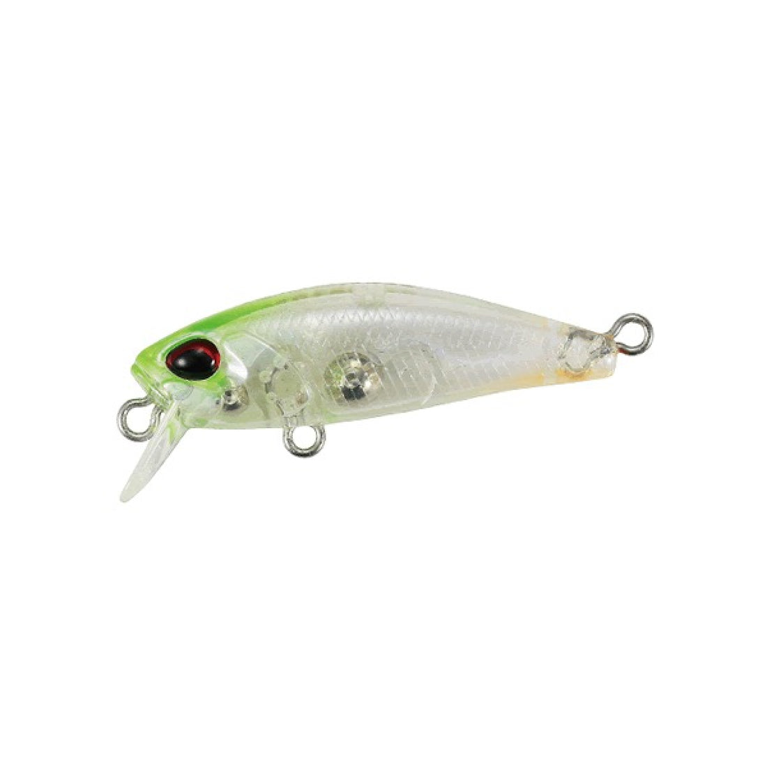 DUO TETRA WORKS TOTOFAT 35S 35mm : 2.1g Sinking UV LIME HEAD OT saltwater fishing lure