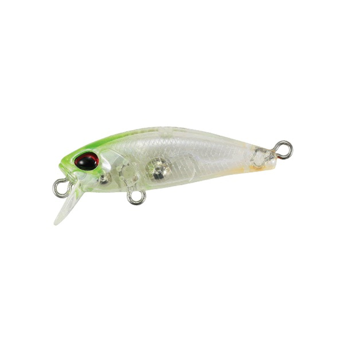 DUO TETRA WORKS TOTOFAT 35S 35mm : 2.1g Sinking UV LIME HEAD OT