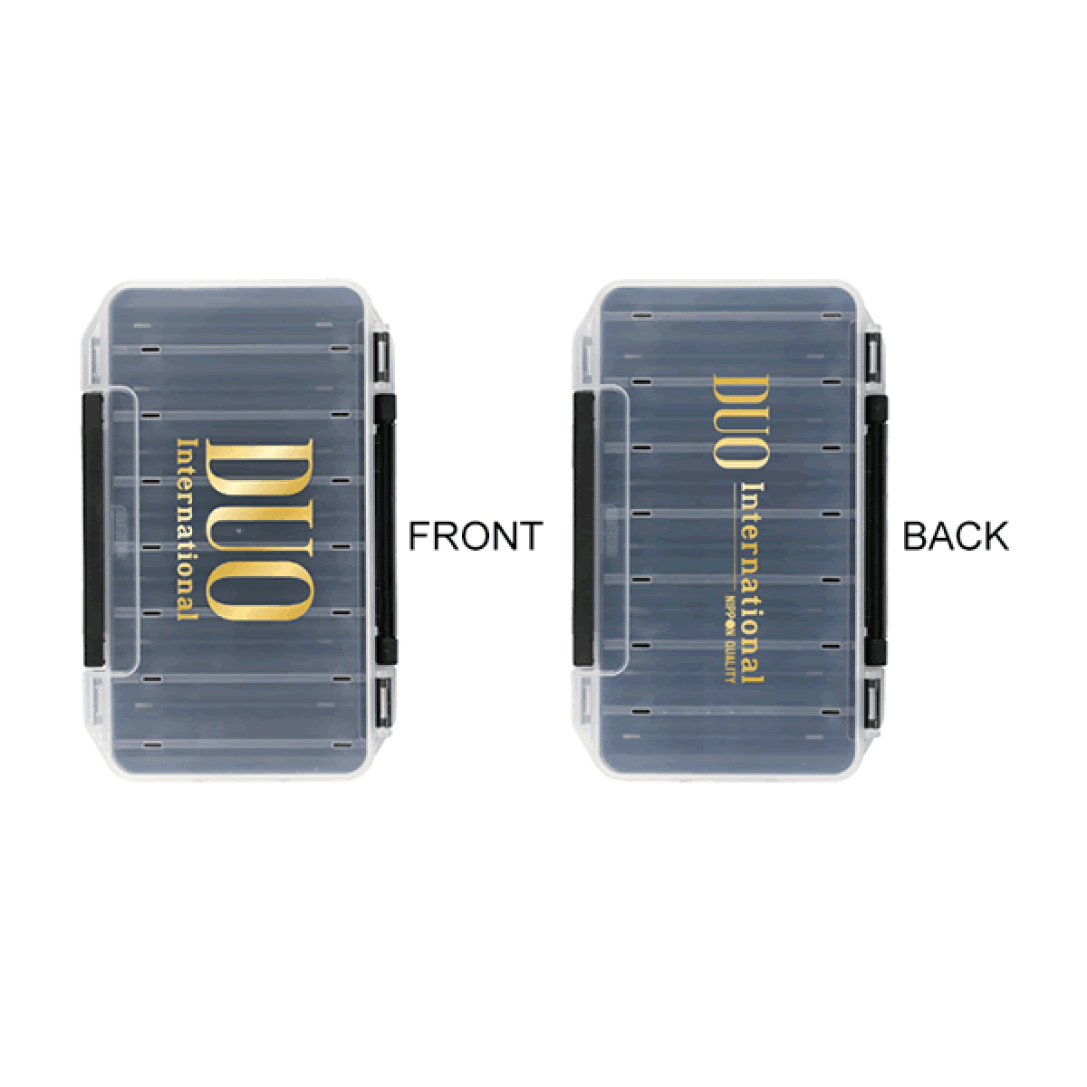 DUO REVERSIBLE 100 200 x 126 x 36mm BLACK / GOLD - Britannic Trade
