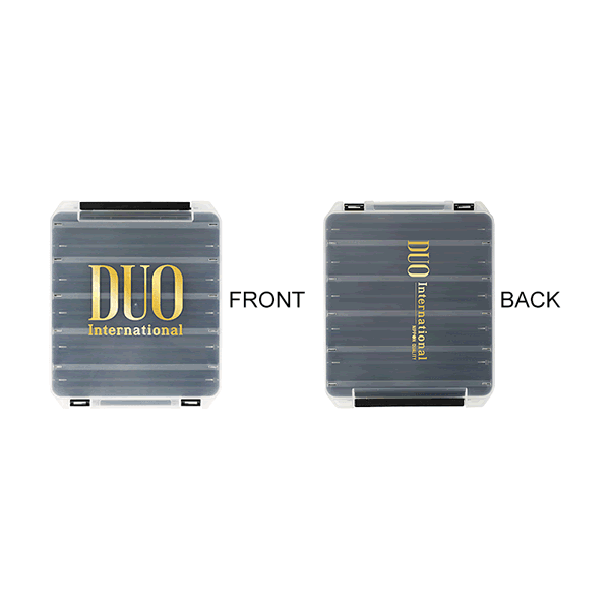 DUO REVERSIBLE 160 206 x 170 x 44mm BLACK / GOLD - Britannic Trade