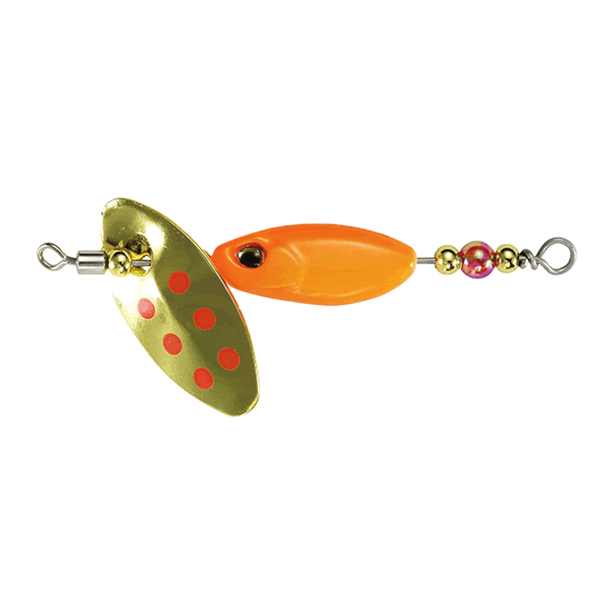 DUO SPEARHEAD RYUKI SPINNER 5g 20mm : 5g Sinking KEIKOU ORANGE