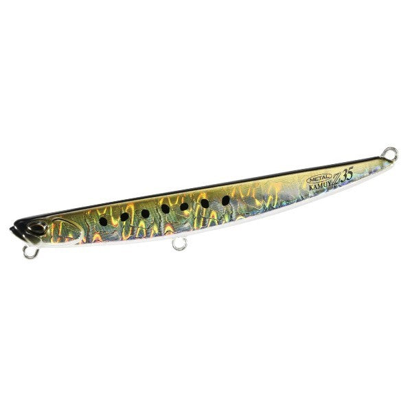 DUO PRESS BAIT METAL KAMUY Z35 105mm : 35g BLACK BACK IWASHI saltwater fishing lure