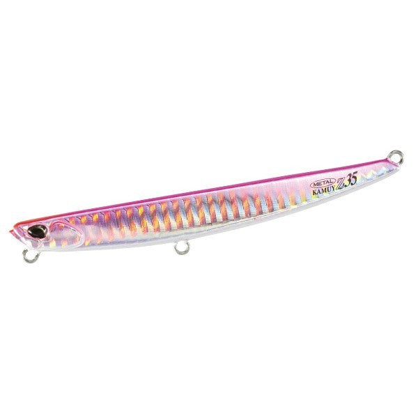 DUO PRESS BAIT METAL KAMUY Z35 105mm : 35g PINK BACK SILVER