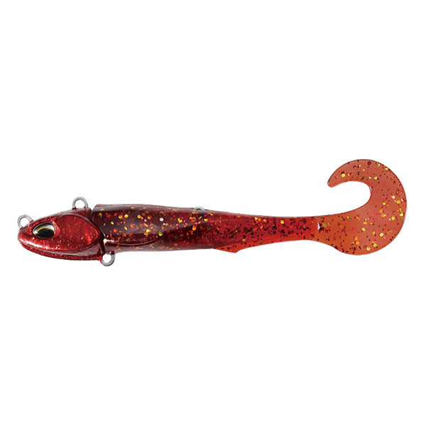 DUO BEACH WALKER JUMGO GRUB SET 3" 14g GPA0525 MERAMERA RED