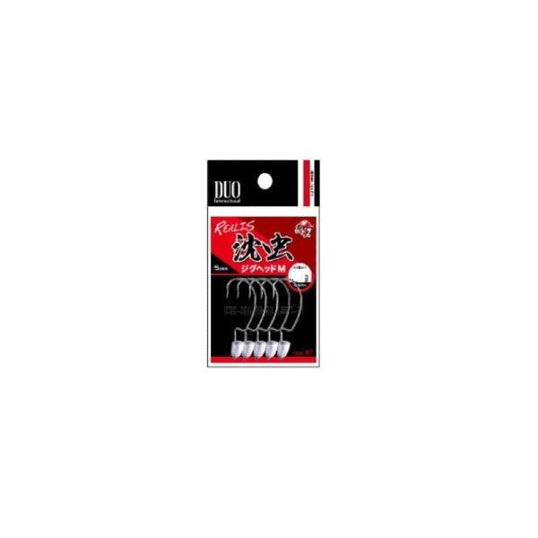 DUO REALIS CHINMUSHI JIG HEAD M : 1.8g (5 pcs/pack)