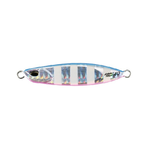 DUO DRAG METAL CAST SHOT 30g 60mm : 30g PHA0040 BULLPIN PJA0101 ZEBRA GLOW saltwater fishing lure