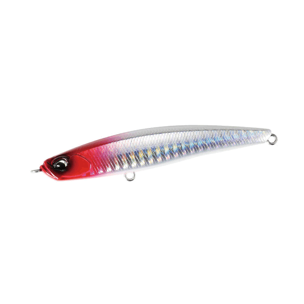 DUO BAY RUF SEEK 85S 85mm : 14.5g Sinking AHA0001 RED HEAD HOLO saltwater fishing lure