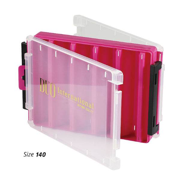 DUO BEACH WALKER LURE BOX REVERSIBLE 140 205 × 145 × 40mm PINK/GOLD - Britannic Trade