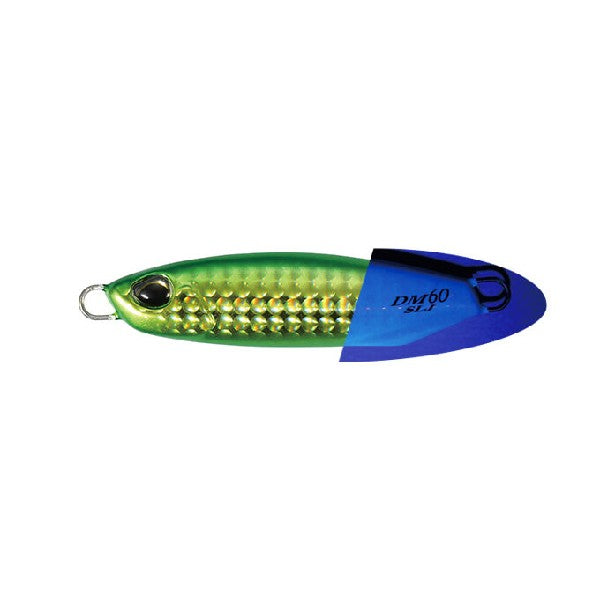 DUO DRAG METAL SLIM SLJ 60g 84mm : 60g PBA0512 UV GREEN GOLD saltwater fishing lure