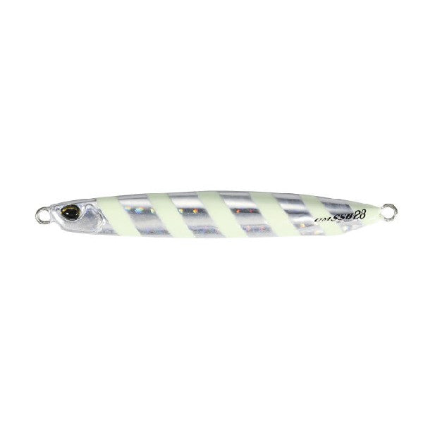 DUO DRAG METAL SSBLADE 42g 88mm : 42g PFA0101 ZEBRA GLOW saltwater fishing lure