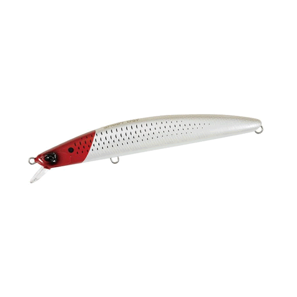 DUO TIDE MINNOW GHOST 170F 170mm : 44g Froating ACC0647 PEARL RED HEAD KONOSHIRO saltwater fishing lure