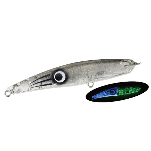 DUO BAY RUF SEEK 68S 68mm : 7.7g Sinking CCCZ359 INDIA INK CLEAR