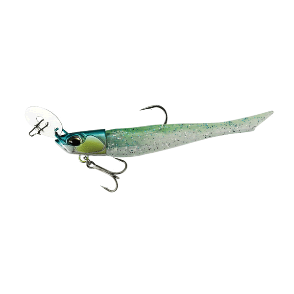 DUO BAY RUF BR CHATTER FISH SET 24g 3.5" : 24g PCC0670 LG EMERALD saltwater fishing lure