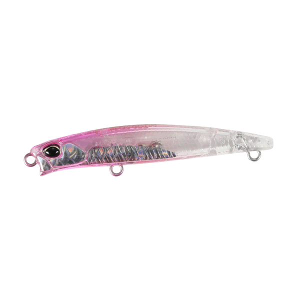 DUO TETRA WORKS TOTO SLIM LIPLESS 50S 50mm : 2.5g Sinking CYH0635 HALF PINK UV saltwater fishing lure